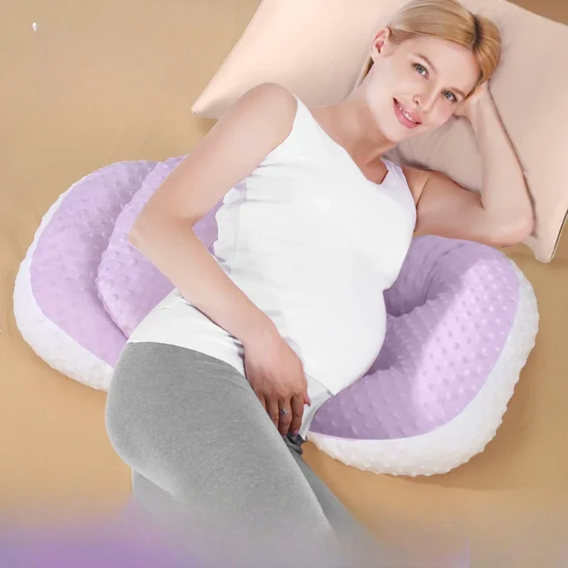 Pregnancy Pillow Waist Protection Side Sleeping Pillow Belly Support for Pregnant Women