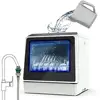 Portable Countertop Dishwasher 5 Washing Programs 3-Cup Water Tank Fruit/Veg Basket High Temp Air Dry LED Controls Compact Size 1