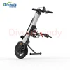 12 Inch N/W: 17.4KG Handicap Wheelchair Trailer for Disabled Driver Head Electric Handbike Handcycle 4