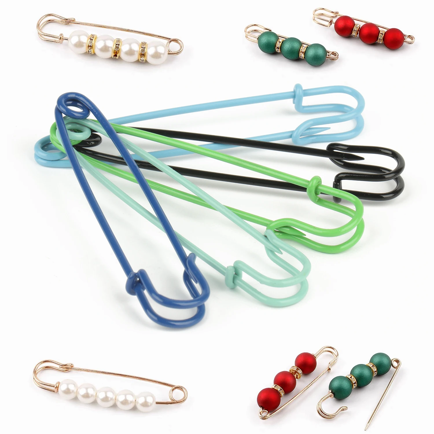 DIY sewing crafts Multicolor Glass Head Sewing Pin Stainless Steel Pin for