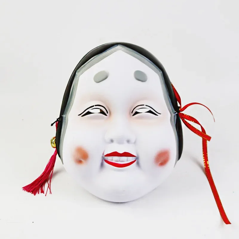 Ennamen Mask Sonjirou Japanese Drama Props Performance Ghost Head Red Prajna Heavenly Dog Ugly Woman Mask
