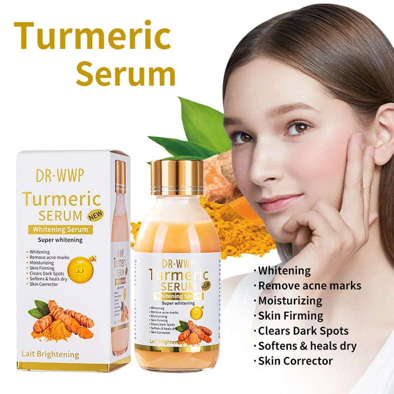 125 ml AHA Arbutin aufhellende Gesichtsessenz | Kurkuma Kojisäure Serum