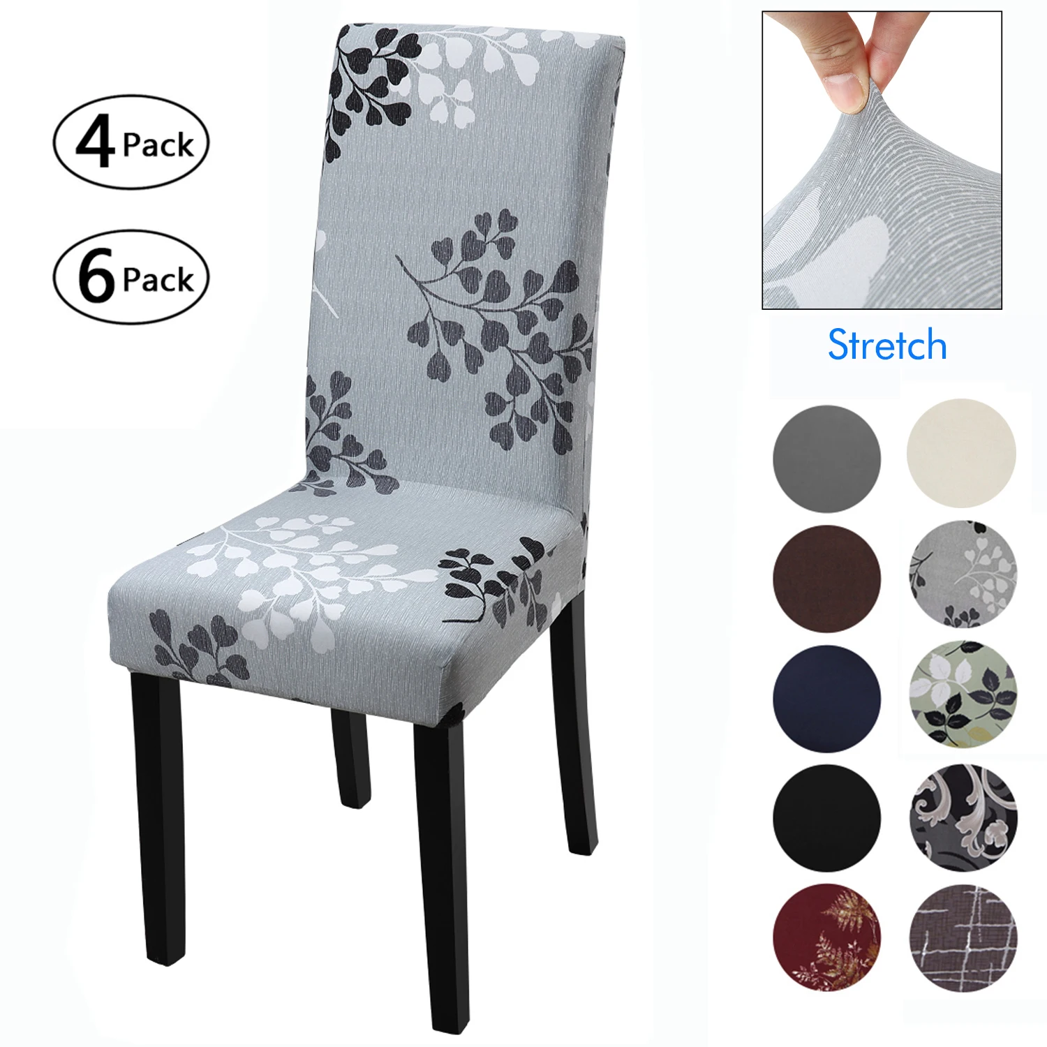 

Dining Chair Cover Universal Spandex Elastic Chair Cover Set Stretch Chair Seat Case for Wedding Hotel Banquet sillas de comedor