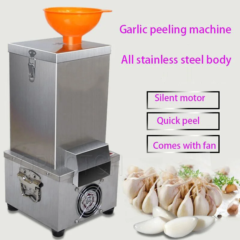 Electric Garlic Peeler Machine Peeling Stainless Steel Commercial For Home Grain Separator Restaurant Barbecue Machine 110v 220v 2