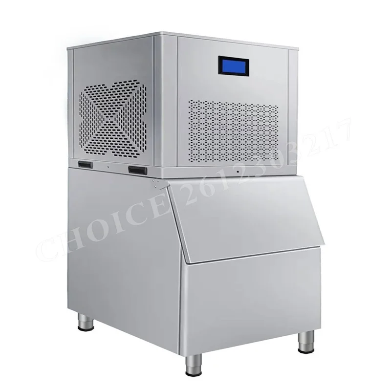 Automatic Ice Cube Maker Machine 200kg/Day Stainless Steel Ice Maker Machine Home Appliance For Bar Restaurant Commercial - Image 3