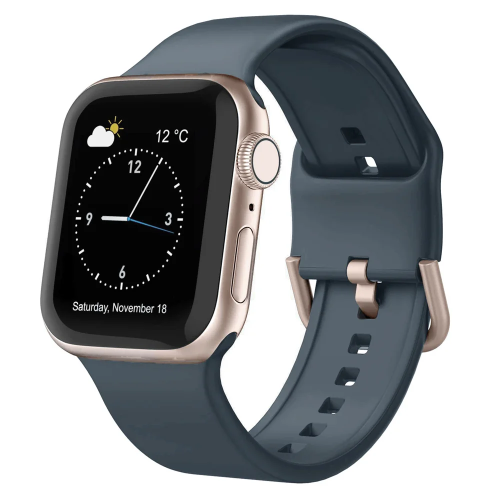 ตัวเลือกสินค้า สายซิลิโคนสปอร์ตสำหรับ Apple Watch หลายขนาด