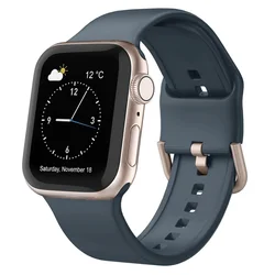 Versatile Classic Silicone Watch Strap - Premium Sport Band - 44 - 45 - 49 - S11 - 10 46mm (06 Deep gray)