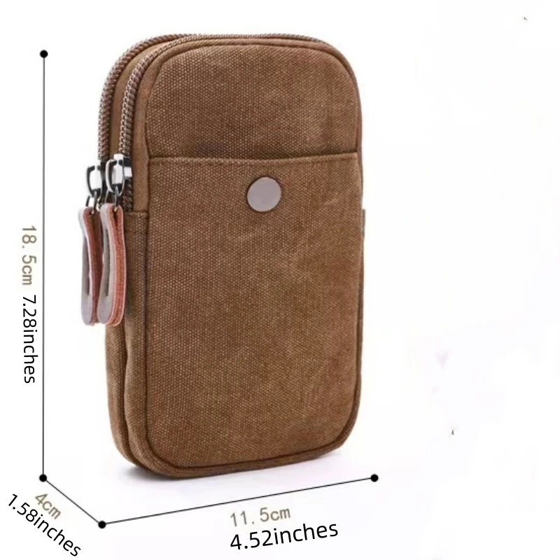 Bag Male Small Chest Bag Canvas Fashion Pocket