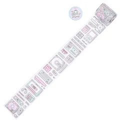 Charming Cartoon Animal Decorative Paper Tape for DIY and Craft Projects (D)