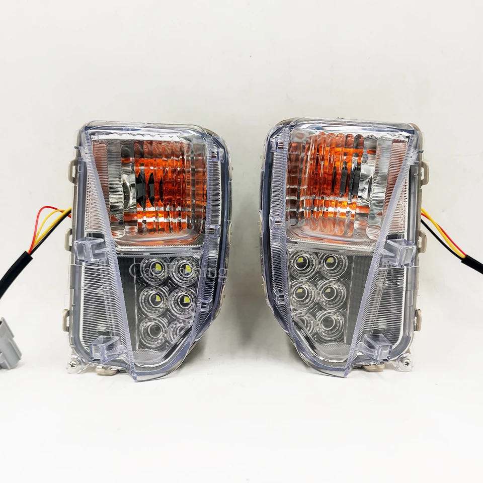 LED Fog Light Kits For 2012-2015 Toyota Prius - Left & Right - Cold White