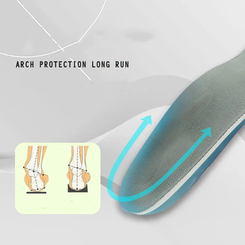 Flat Feet Arch Support Orthopedic Graphene Insoles Men Women Plantar Fasciitis Heel Pain Orthotics Insoles Sneakers Shoe Inserts