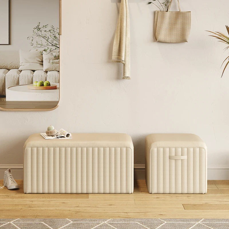 

Nordic Doorstep Shoes Stool, Household Cloakroom, Living Room, Sofa Science and Technology Cloth Furniture Muebles