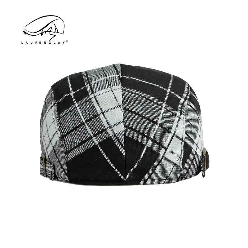 Men's Women's Newsboy Hat Flat Adjustable Plaid Ivy Gatsby Cabbie Driving Golf Hat Beretbbie Gatsby Driving Cap