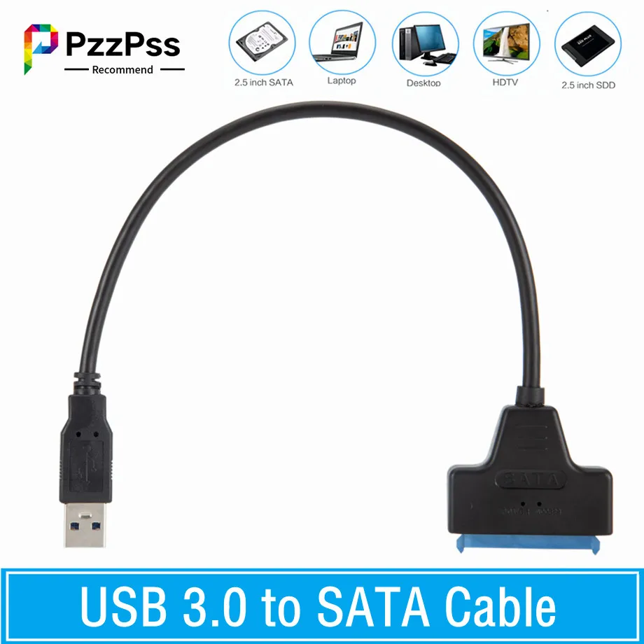 Disque dur externe ssd sata vers usb 2 0 ou 3 0 c ble jusqu 6 gbps