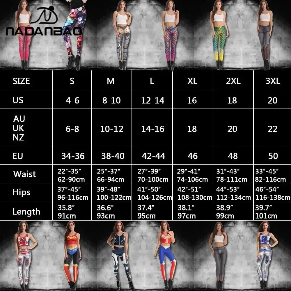 NADANBAO Frohe Weihnachten Leggings für Frau Grün Weiß Streifen Muster Hosen Weihnachten Party Hosen Mädchen Sexy Strumpfhosen Fitness Workout – Detail 4