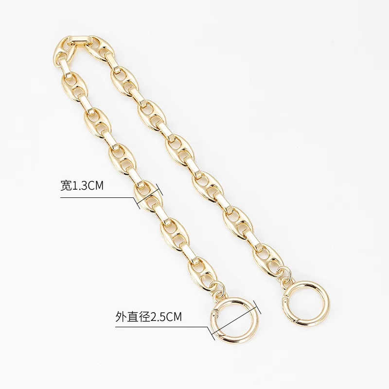 Herbag Metal Chain Accessories can be used for Crossbody or Shoulder Bag Shoulder Straps with Thick Chains