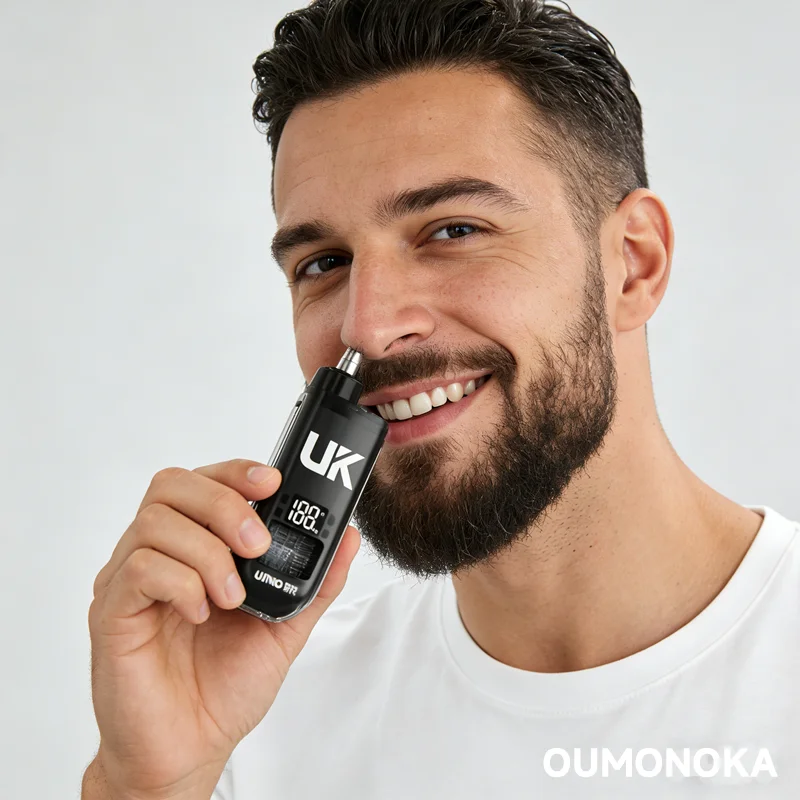 Portable electric nose hair trimmer Cut nose hair without harming nasal cavity Household appliances pocket