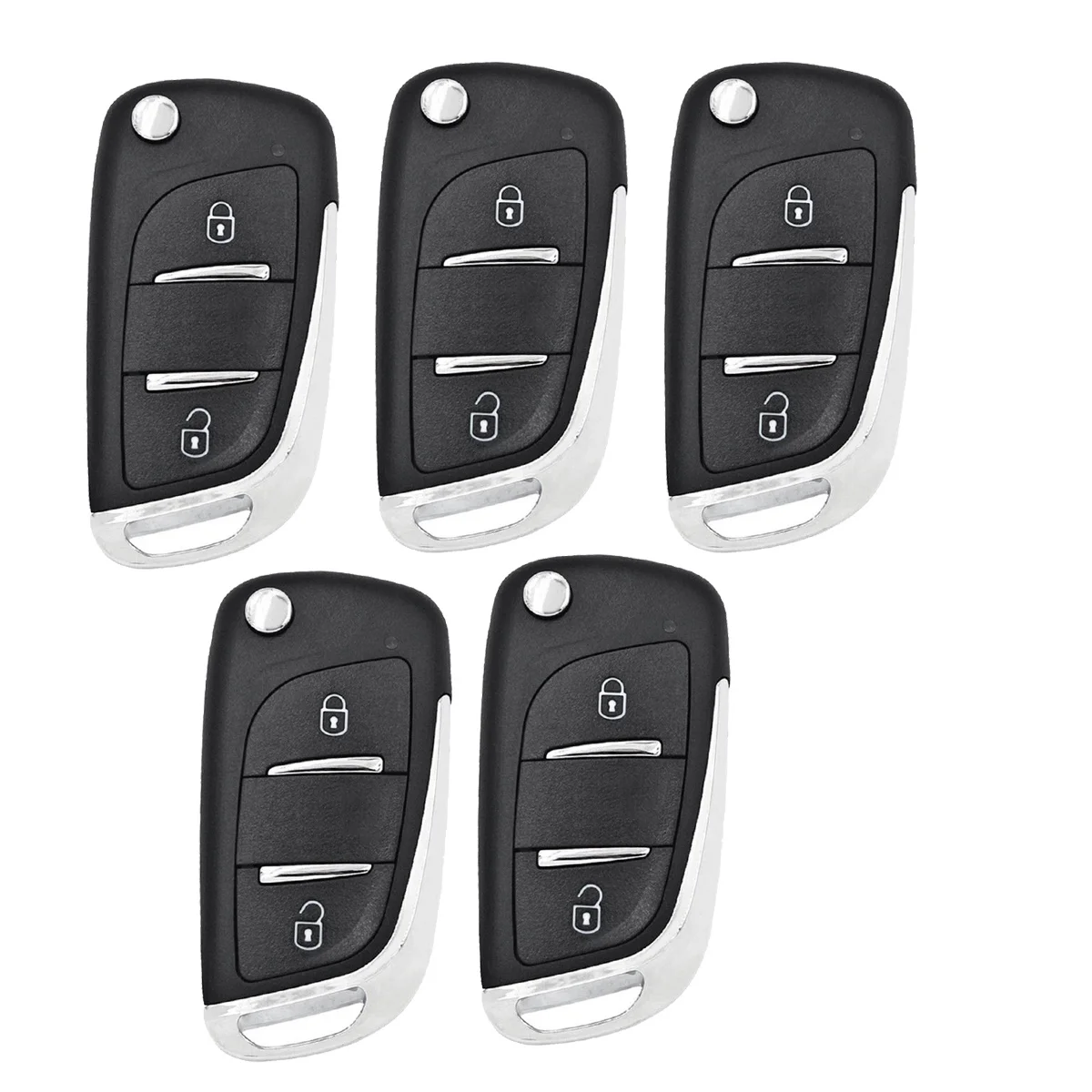 

5Pcs For KEYDIY NB11-2 NB-Series 2 Button Universal KD Remote Car Key for KD900 KD900+ URG200 KD-X2 Programmer DS Style