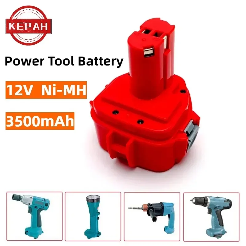 

1220 Ач для Makita 12 в Ni-MH перезаряжаемая батарея, электроинструменты, сменная батарея для дрели с зарядным устройством PA12 1222 1235 1233