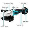 125mm M14 Brushless Angle Grinder Electric Cordless Cutting Machine Grinding Woodworking Power Tool For Makita 18V Battery 4