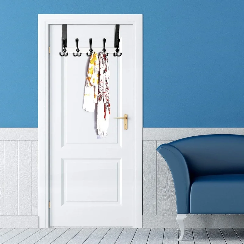 Stainless Steel Hook Wall Mounted Kitchen Storage Coat Hanger Clothes Hat Rack Bathroom Hanging Organizer Towel Door Hook Stand