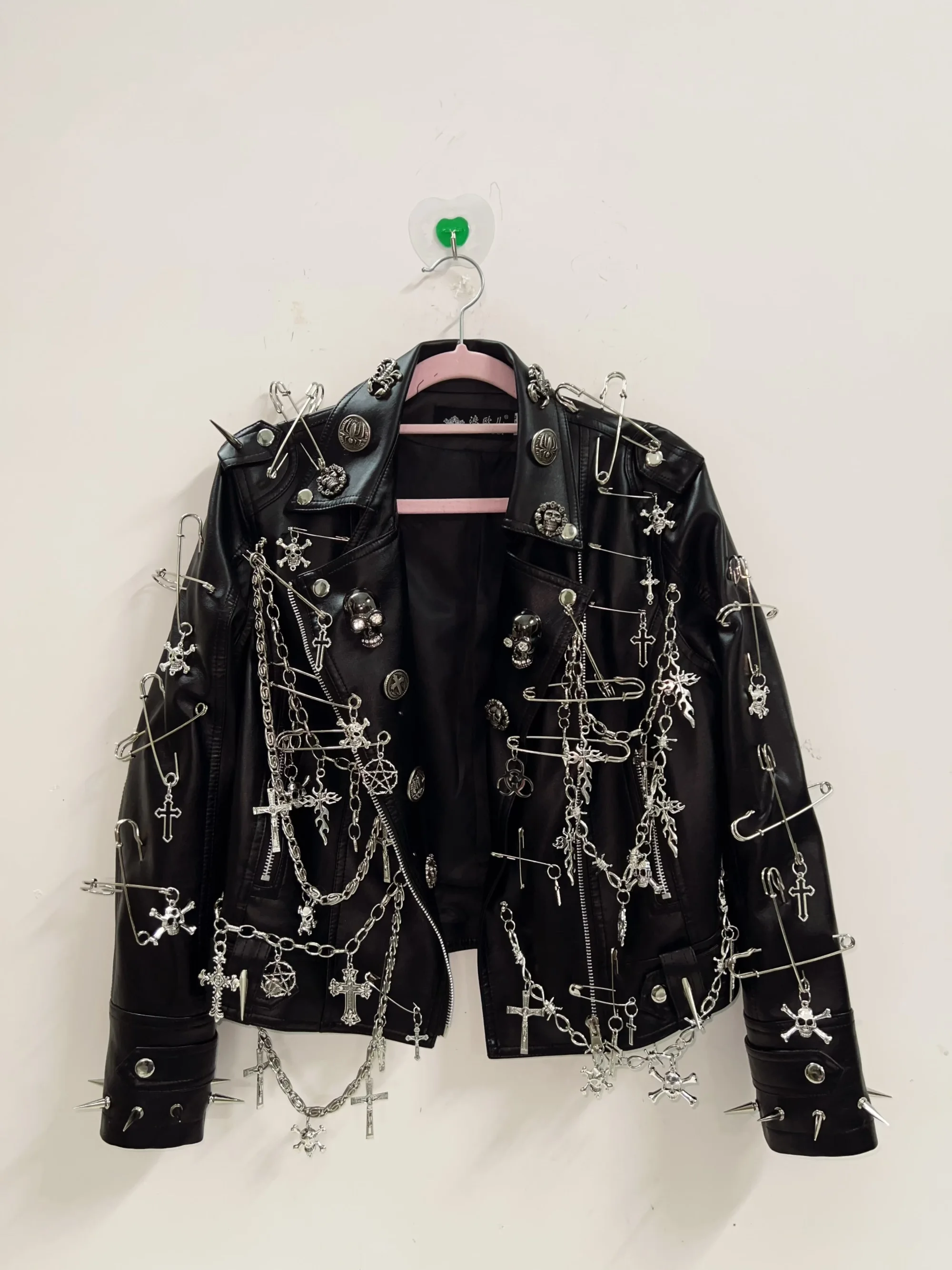 Leather jacket streetwear | Y2K Streetwear | y2k streetwear
