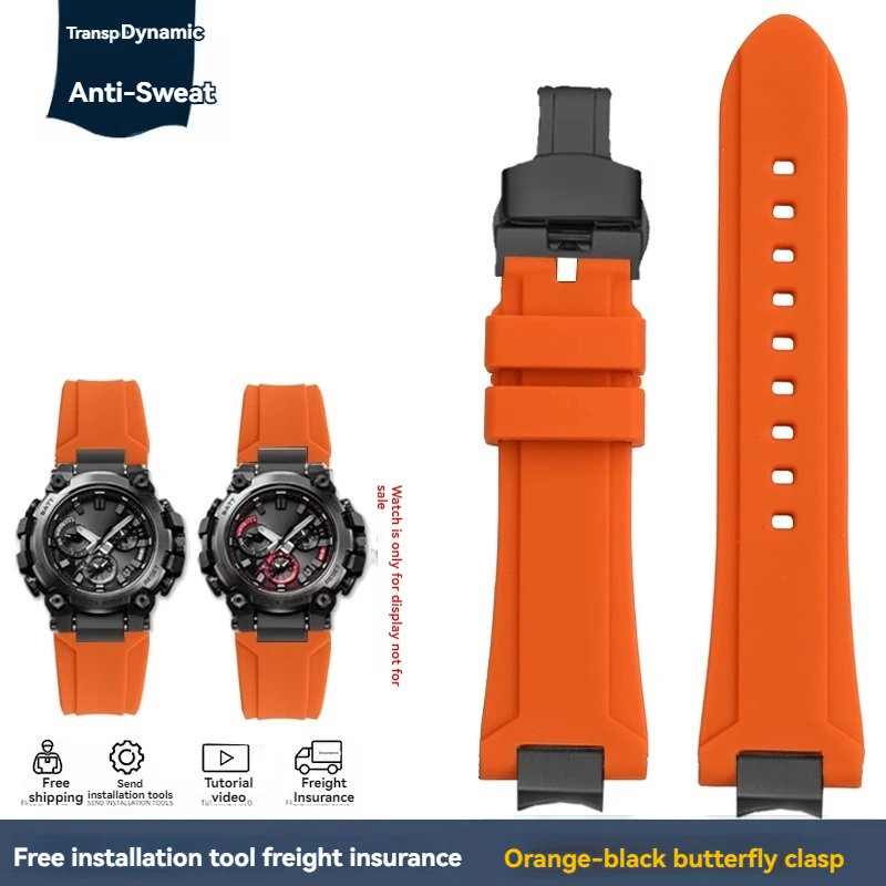 thumbnail image 1 of Correa de caucho MTG-B3000 para Casio G-SHOCK Series MTG B3000 Correa de reloj de silicona impermeable de liberación rápida modificada Accesorios, 1 of 5