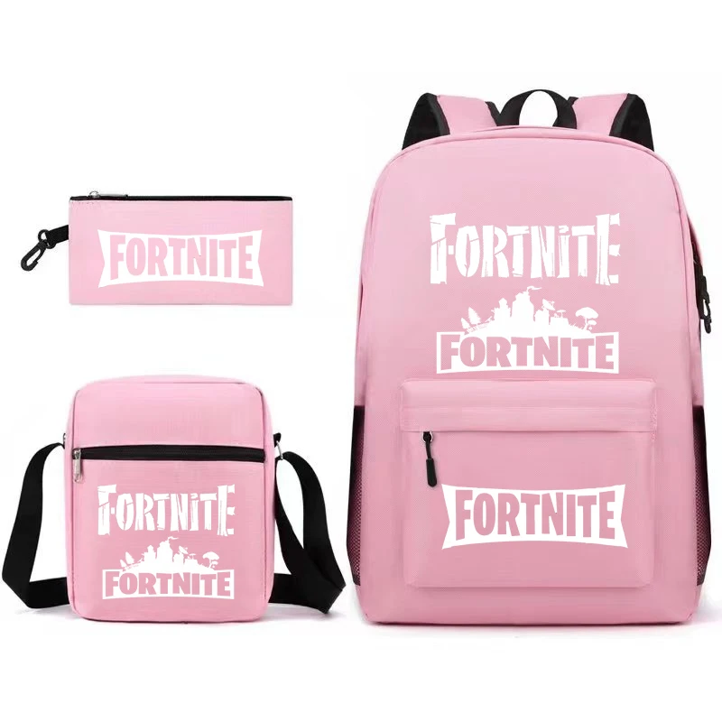 Fortnited Backpack Backpack 3pcs Women Men Backpack Travel