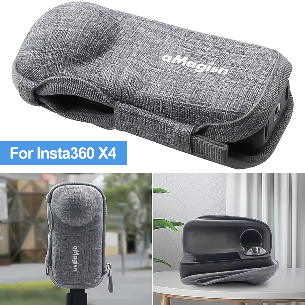 미니 스크래치 방지 보관 케이스, 방수 액션 카메라 운반 가방, Insta360 X4 스포츠 카메라용 소형 보관 가방
