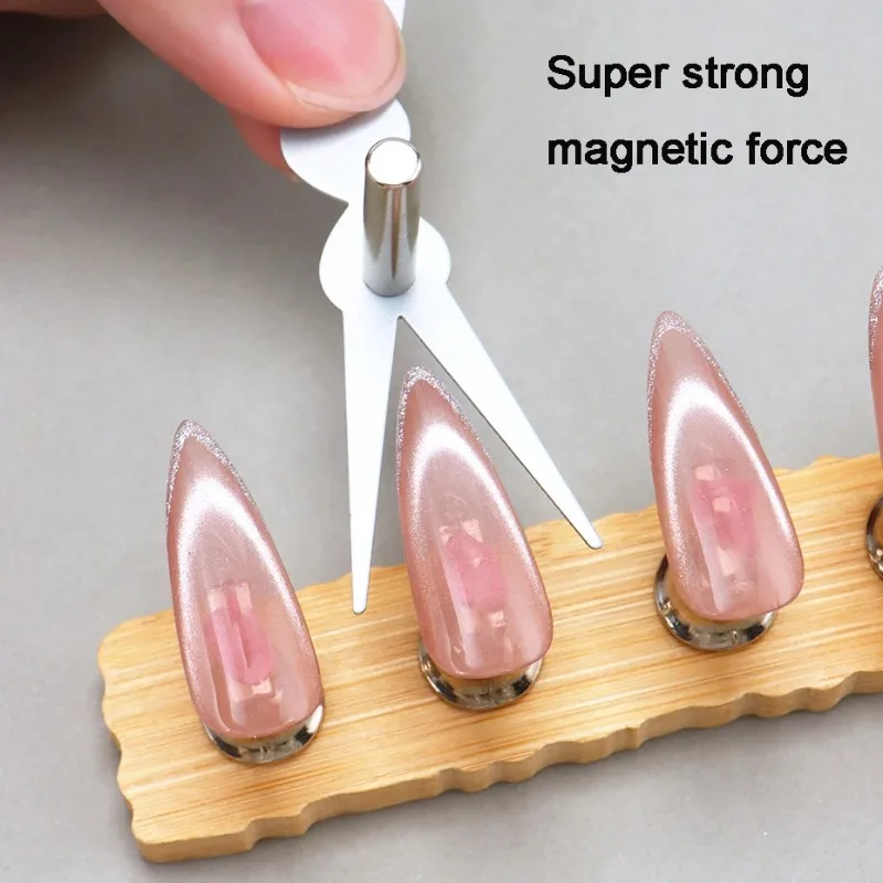 Double-End Big Y-shaped French Cat's Eye Magnetic Auxiliary Tool 2pcs for Match with Nail Magnet Nail Art Accessories Tools