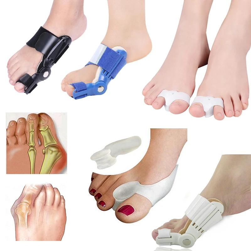 

Toe Straightener Big Toe Separator Bunion Hallux Valgus Corrector Splint Foot Pain Relief Protection Correction Feet Care Tools