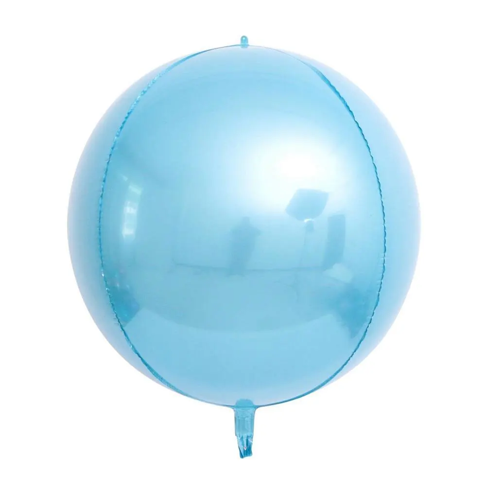 Elevate Your Celebration with Metallic Silver Foil Balloons - Set of 10
