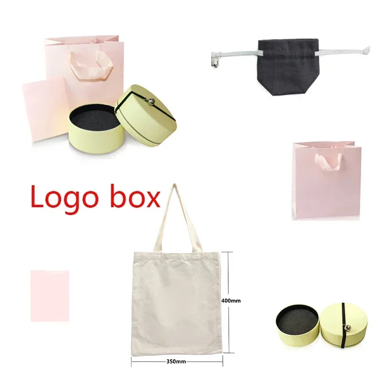 

High-quality Boxes Charm Ring Earrings Bracelet Necklace Jewelry Protection Box Guarantee Gift Bag Card Accessories Keychain Pen