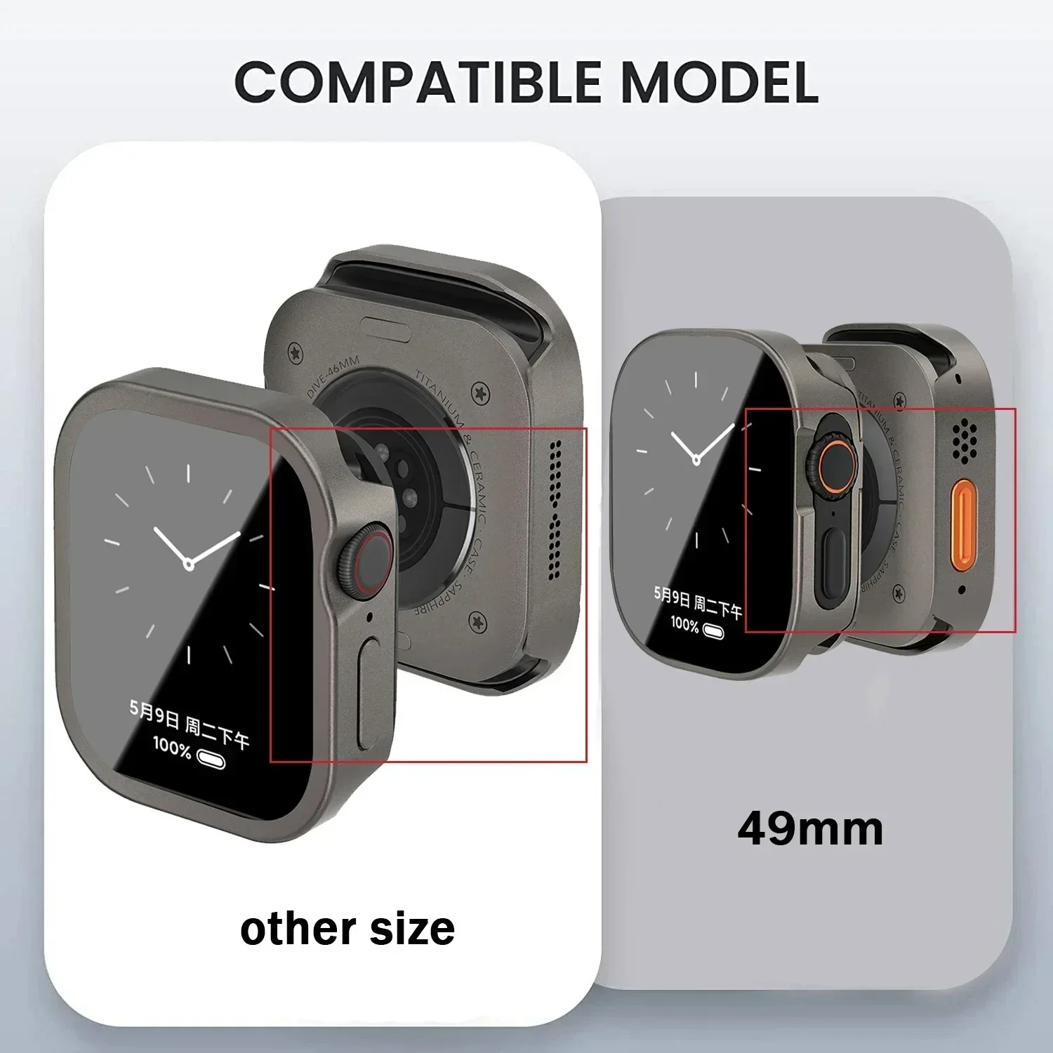 Aluminum Alloy Waterproof Full Protector Case