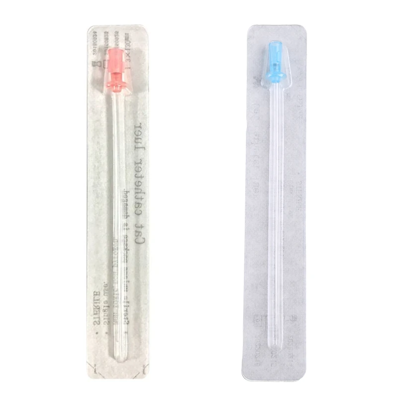 Y1UD Pet Animal for Cat Urinary Catheter without Stylus Catheterization Device for Cat Catheter Luer for Calculus Surgery Uri