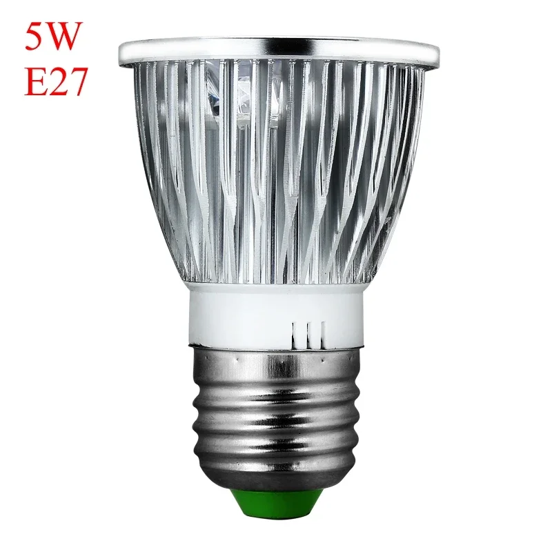 4W/5W E27 GU10 AC 85-265V MR16 12V UV LED Ultraviolet Spotlight Lamp Bulb High brightness Light
