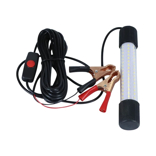 방수 LED 낚시 조명, 수중 낚시 램프, 잠수정 보트 야간 리싱 램프, 오징어 크릴 조명, 13W, DC12V 3