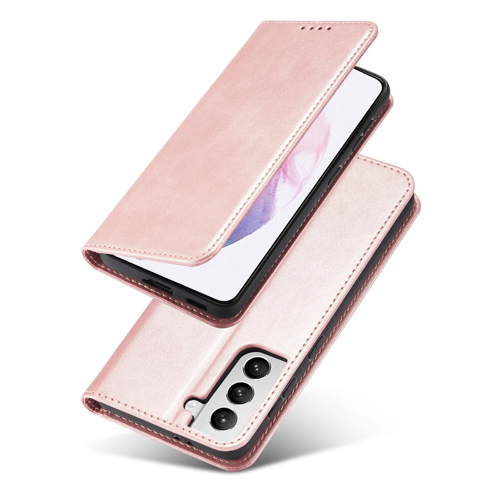 Capa de Telefone de Couro do Plutônio para Samsung S22 S21 S20 Plus Ultra fe Cartão Bolso Capa de Telefone para Samsung Galaxy A72 A52 A42 A32 5g 4g 24 Computers & Electronics