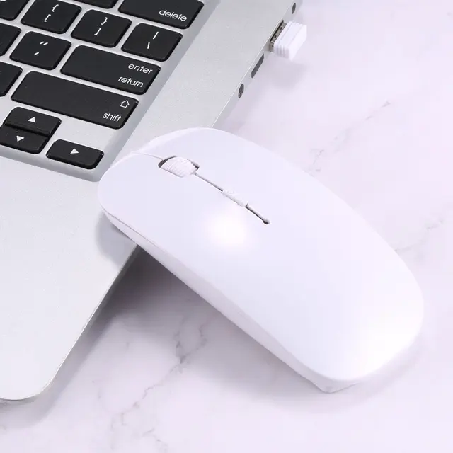 Wireless Mouse 3 Adjustable DPI 2.4G Wireless Mice Receiver Portable Ultra Thin Optical Mouse For PC Laptop Notebook 4