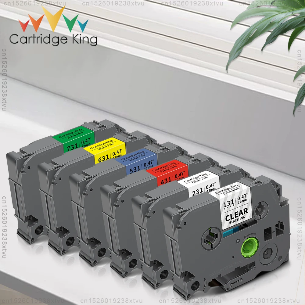 Ламинированная лента TZe231 TZe131 TZe431 TZe531 TZe631 TZe731 12 мм