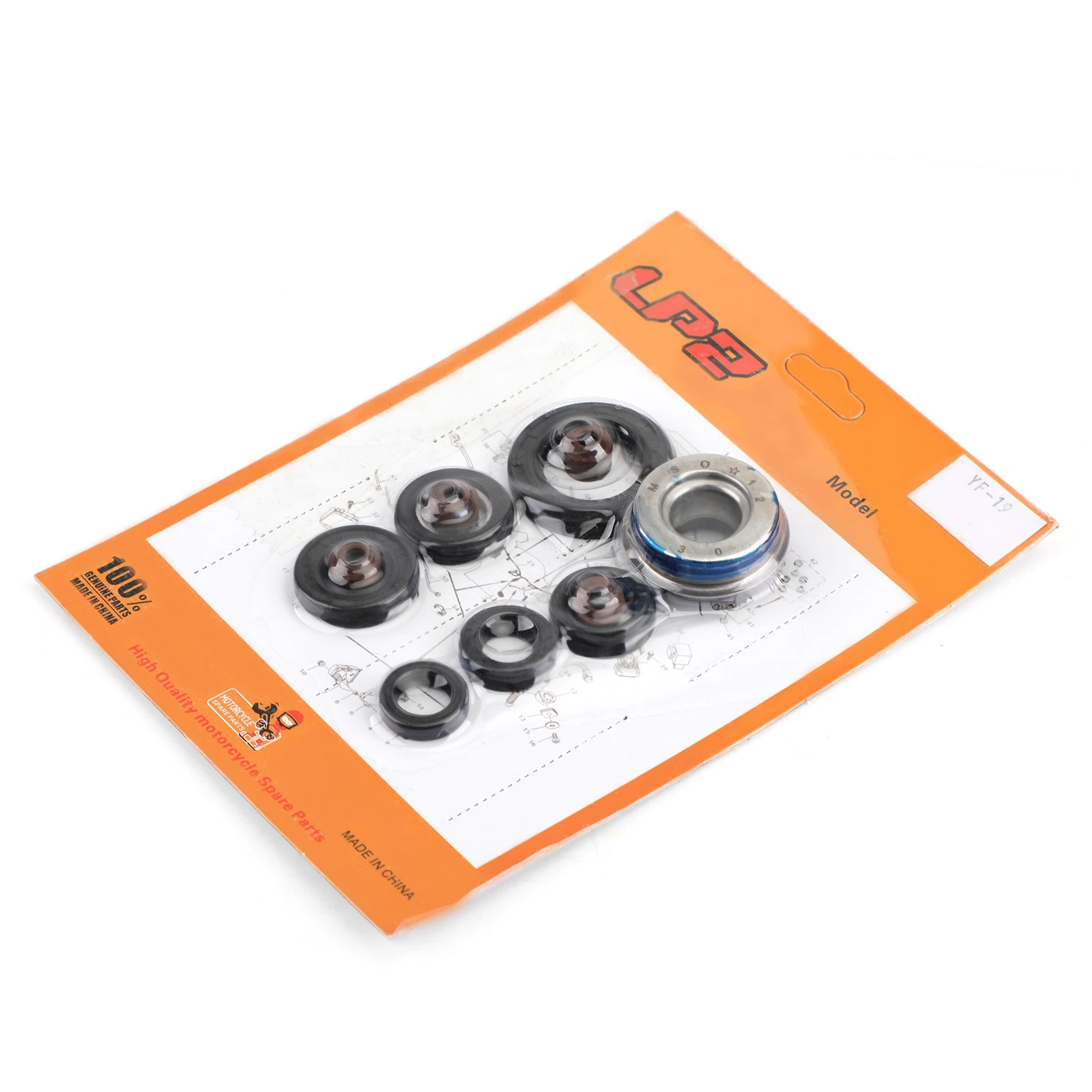 Areyourshop for Honda CRF250L 2013- 2014 2015 crf250l CRF-250L 11pcs Engine Oil Seal Kit Set Rubber