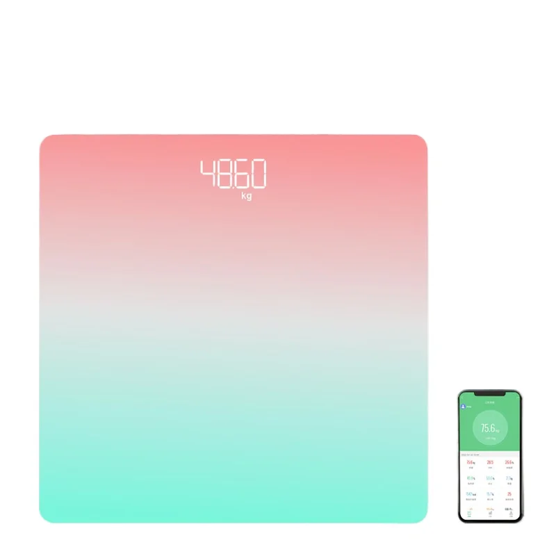 Home Gradient Weight Scale Smart Bluetooth Electronic Scale Healthy Body Fat Scale Professional Body Scale Essential for Fitness 4