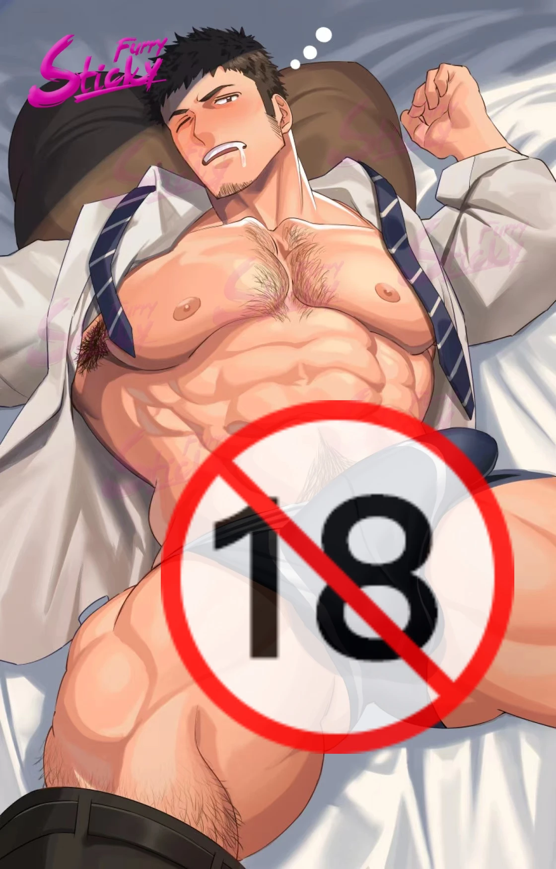 Пушистый липкий сексуальный постер дяди для геев автомобильная наклейка NSF