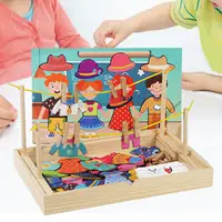Dress up Puzzles Sensory Educational Game for Boys Girls Kids Ages 2+ 1