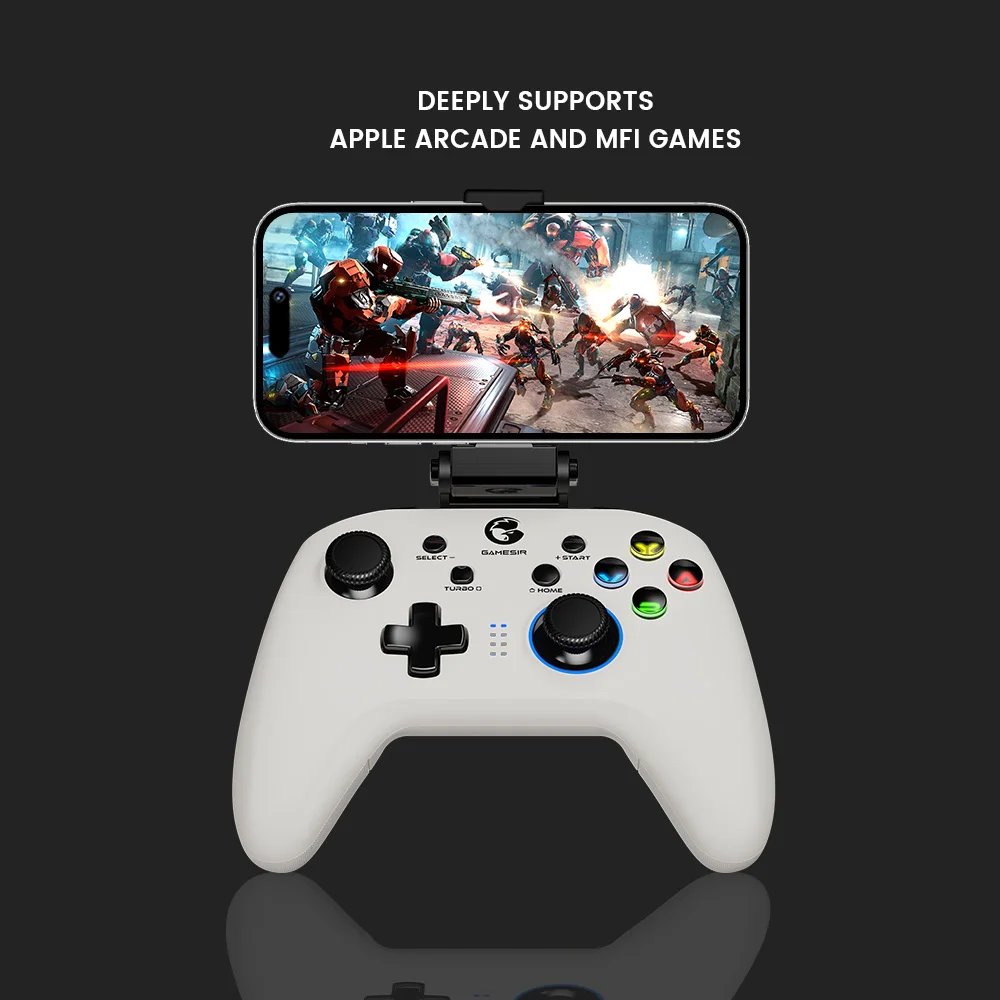 GameSir T4   е   Ʈѷ, ٵ ġ  ȵ̵ ޴ PC ̽ƽ, ȭƮ ÷