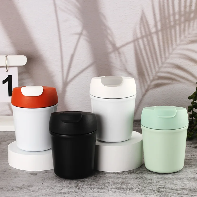 Mini Tazza Da Caffè Compatta In Acciaio Inossidabile Tazza Termica Tazza Tascabile Da Donna Portatile Tazza Di Accompagnamento All'Aperto