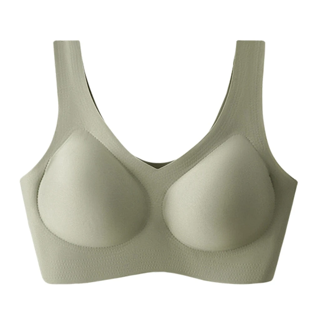 

Fixed Cup No Marks No Underwired Bra Soft Comfortable Everyday Bra Wireless T-shirt Underwear