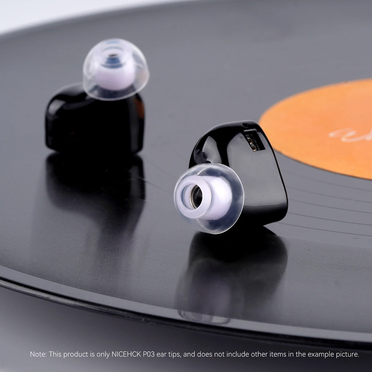 NICEHCK P03 Transparent Liquid Silicone Noise-Canceling Ear Tips - Soft and Safe Earphone Accessories
