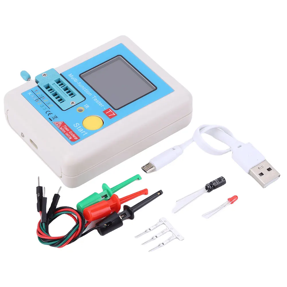 LCR-T7 Ʈ ׽ LCD ÷ TFT ̿ Ʈ̿ ĿнϽ 跮, LCR ESR NPN PNP MOSFET ĳн  ׽Ʈ 跮