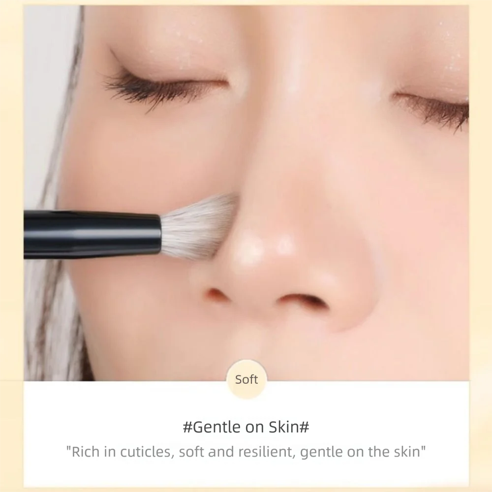 Description Picture 5 of itemDetachable Mini Travel Makeup Brushes Set 6Pcs Brushes Double Ended Portable Cosmetic Brushes Set With Box Multifunctional